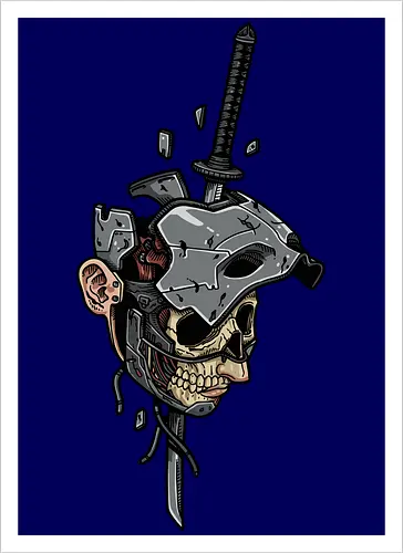 Cyberpunk Samurai Mortality