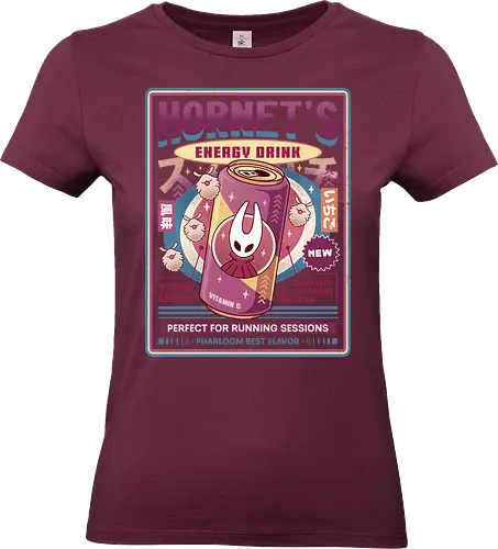 Pharloom Energy Drink Vintage - Bug Knight, silksong, hallownest, the knight, hollow, hornet, indie game, gamer, gaming, video game, lost fleas, pale king, grub, sherma, shade - Standard T-Shirt (Frauen)