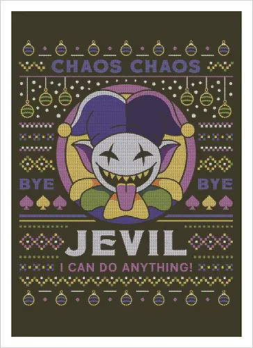 Jevil Ugly Sweater