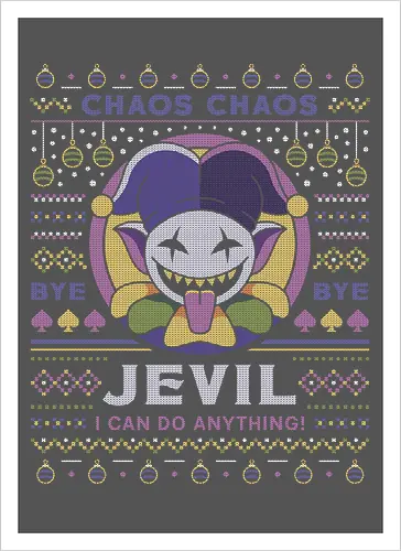 Jevil Ugly Sweater