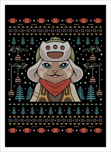 Felyne Palico Ugly Sweater