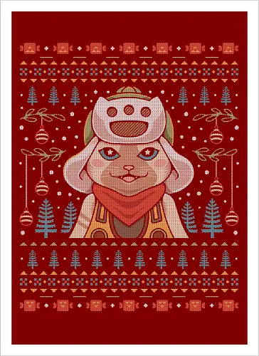 Felyne Palico Ugly Sweater