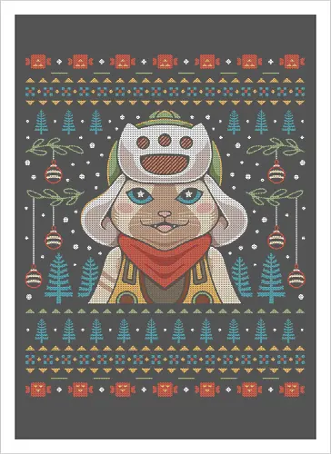 Felyne Palico Ugly Sweater