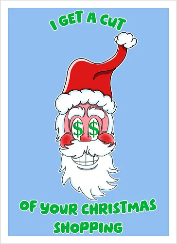 Ich kassiere bei deinem Weihnachtseinkauf mit Hässliche Weihnachten