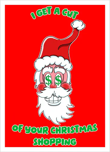 Ich kassiere bei deinem Weihnachtseinkauf mit Hässliche Weihnachten