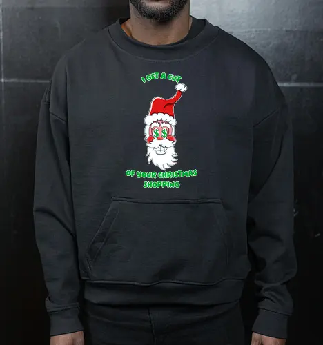 Ich kassiere bei deinem Weihnachtseinkauf mit Hässliche Weihnachten