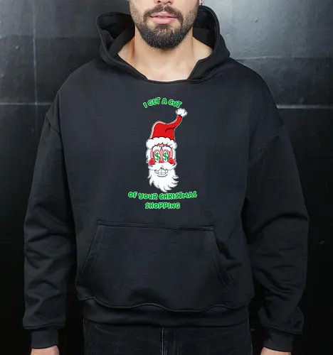 Ich kassiere bei deinem Weihnachtseinkauf mit Hässliche Weihnachten