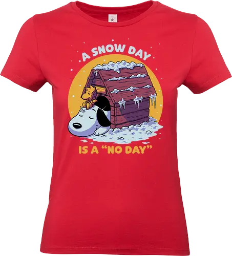 Beagle Cozy Winter - Tv Show, Animation, Comic Books, Dog, Anima, Holiday, Winter, Christmas, Christmas Vacation, Christmas, Christmas Eve, snow - Standard T-Shirt (Frauen)