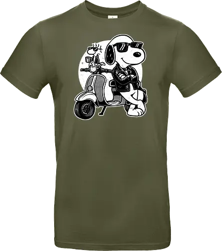 Cool Beagle Biker