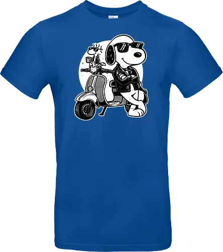 Cool Beagle Biker