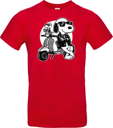 Cool Beagle Biker
