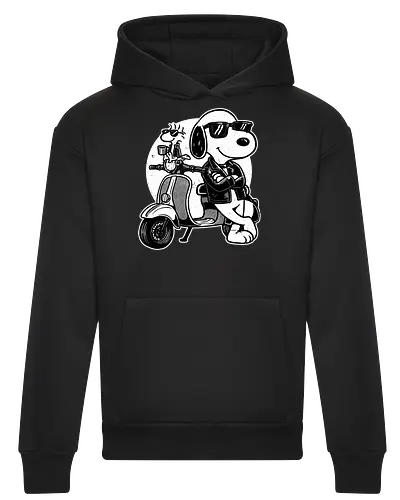 Cool Beagle Biker