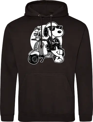 Cool Beagle Biker