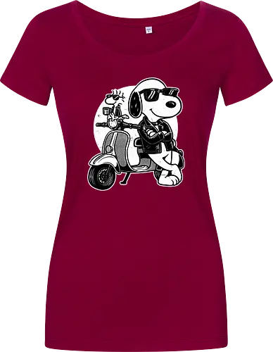 Cool Beagle Biker
