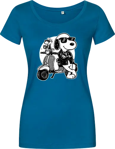 Cool Beagle Biker