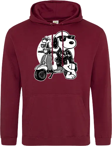Cool Beagle Biker