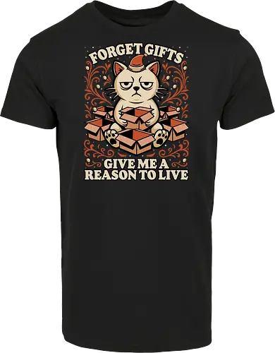 Sad Cat Gift Christmas