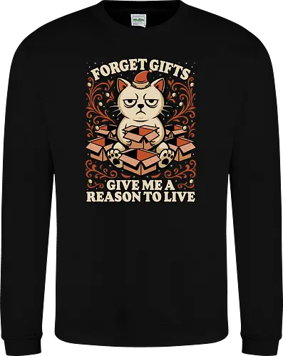 Sad Cat Gift Christmas