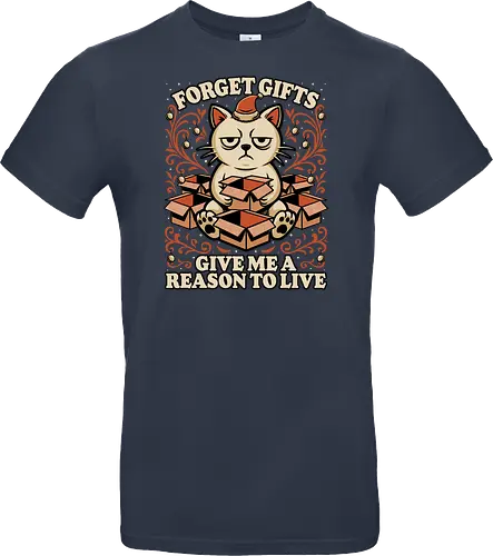 Sad Cat Gift Christmas