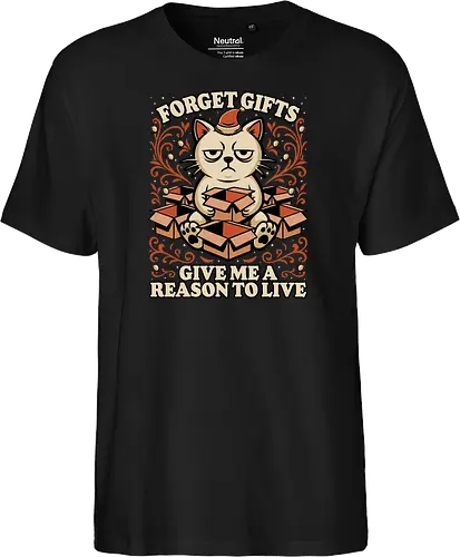 Sad Cat Gift Christmas