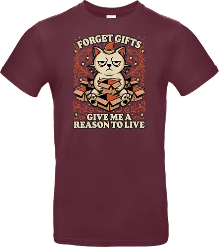 Sad Cat Gift Christmas