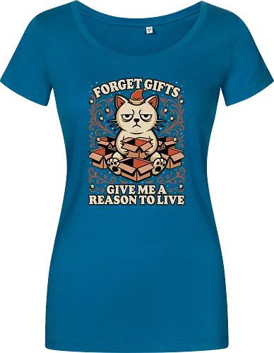 Sad Cat Gift Christmas