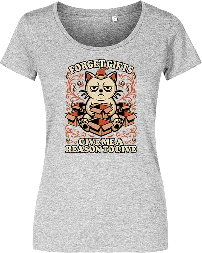 Sad Cat Gift Christmas