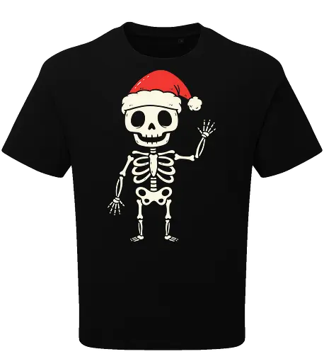 Santa Skeleton's Greeting