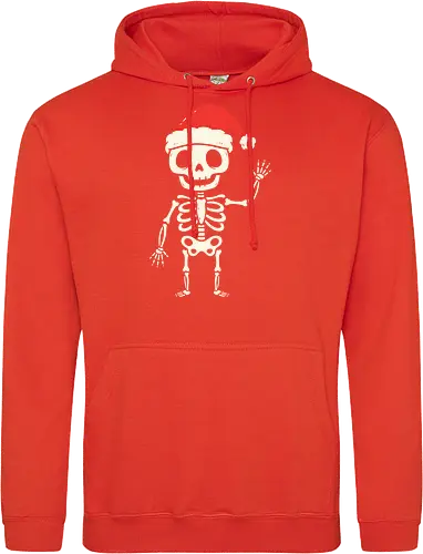 Santa Skeleton's Greeting