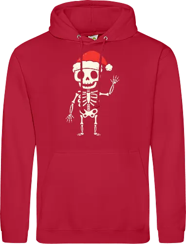 Santa Skeleton's Greeting