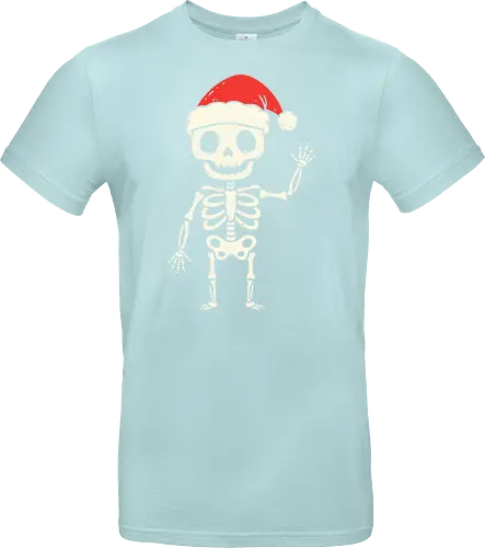Santa Skeleton's Greeting