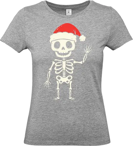 Santa Skeleton's Greeting