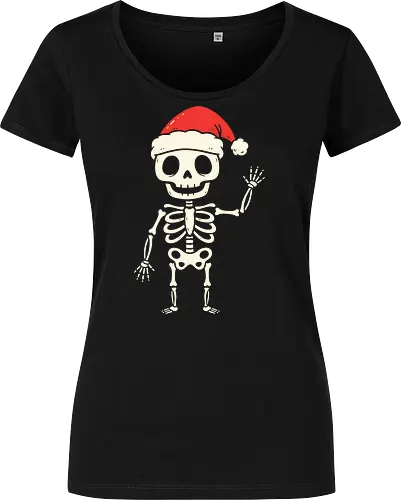 Santa Skeleton's Greeting