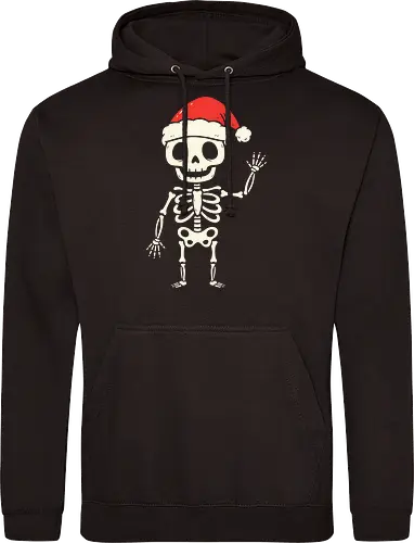 Santa Skeleton's Greeting
