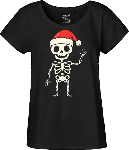 Santa Skeleton's Greeting