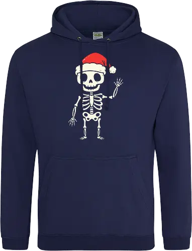 Santa Skeleton's Greeting