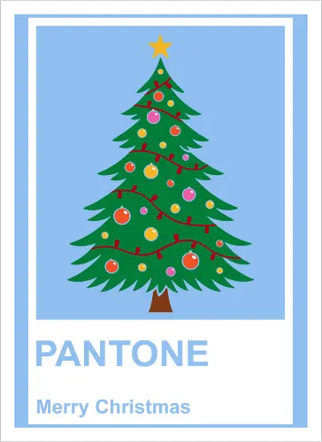 Pantone Merry Christmas