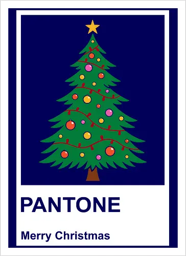 Pantone Merry Christmas