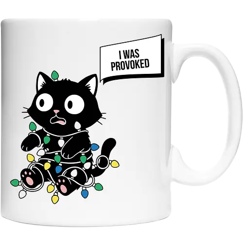  Christmas Cat: I Was Provoked