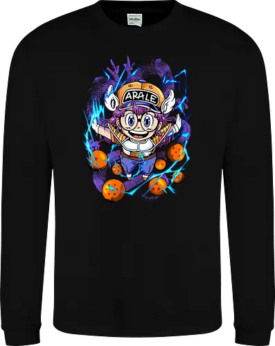 arale the saiyan girl 