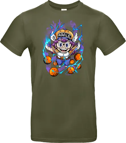 arale the saiyan girl 