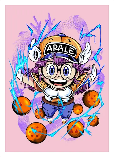 arale the saiyan girl 