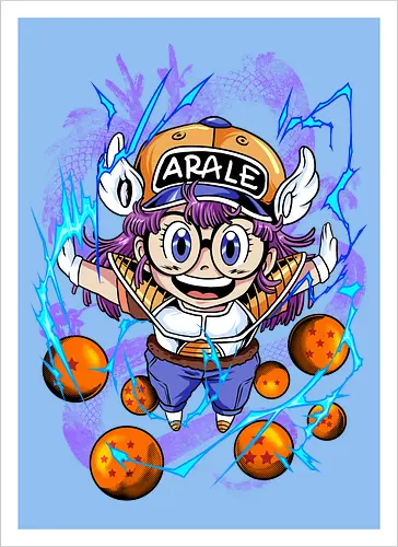 arale the saiyan girl 
