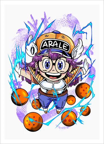 arale the saiyan girl 