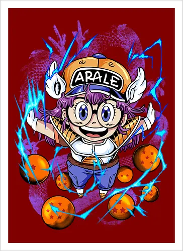 arale the saiyan girl 