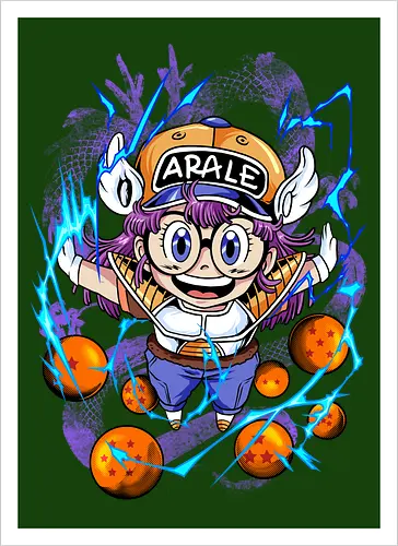 arale the saiyan girl 