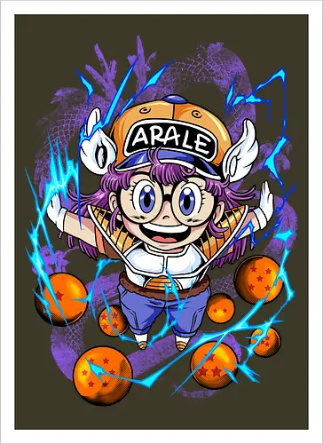arale the saiyan girl 