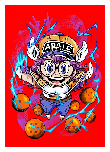 arale the saiyan girl 
