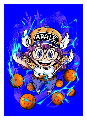 arale the saiyan girl 