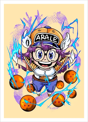 arale the saiyan girl 
